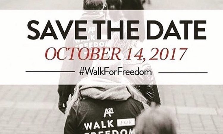 Hand in Hand für die Freiheit